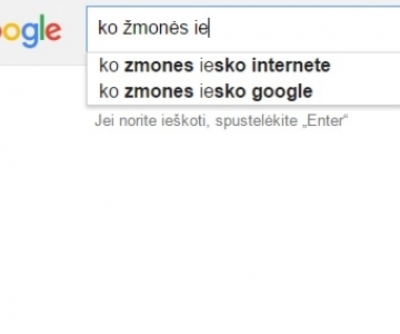 &quot;Kodėl mano katino akys žalios?&quot; arba ko lietuviai dažniausiai klausia „Google&quot;?