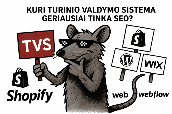 Kuri Turinio Valdymo Sistema (TVS) Geriausiai Tinka SEO?