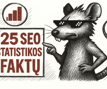 25 svarbiausi SEO statistikos faktai, kuriuos turite žinoti 2025 metais