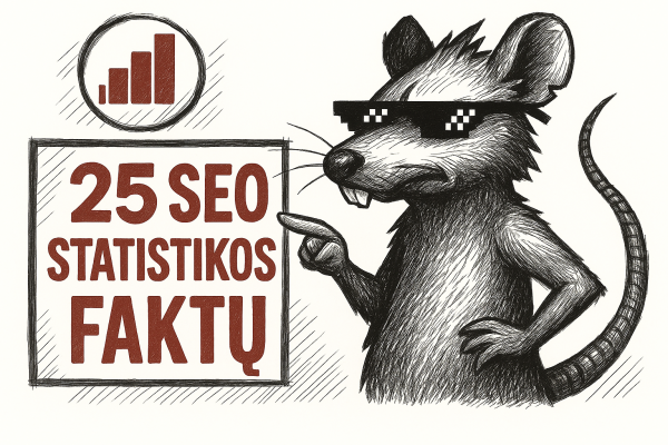 25 svarbiausi SEO statistikos faktai, kuriuos turite žinoti 2025 metais