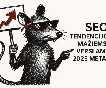 SEO tendencijos mažiems verslams 2025 metais