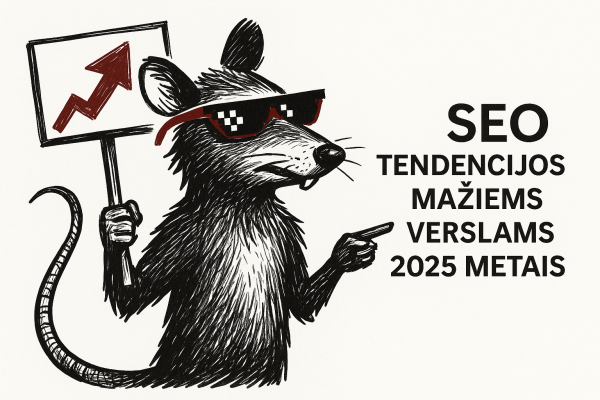SEO tendencijos mažiems verslams 2025 metais