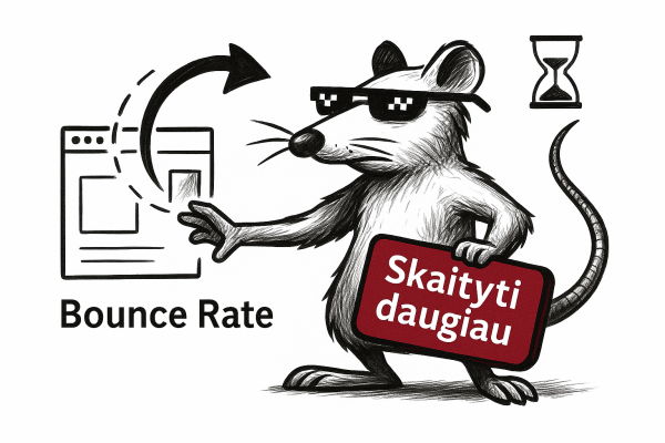 Koks yra geras Bounce Rate? Kas tai yra?