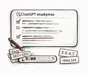 12 patarimų, kaip būti matomiems &bdquo;ChatGPT&ldquo; rezultatuose