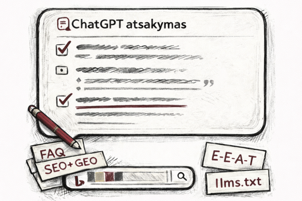 12 patarimų, kaip atsidurti &bdquo;ChatGPT&ldquo; atsakymuose